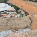 Desembocadura del torrente es Figueral en la playa con la que comparte nombre. Imagen: Santa Eulària.