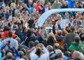 Una imagen de la audiencia papal publicada en Vatican News y facilitada por el Obispado de Ibiza.