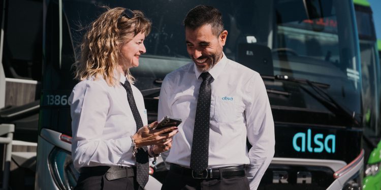 Conductores de autobús de Alsa