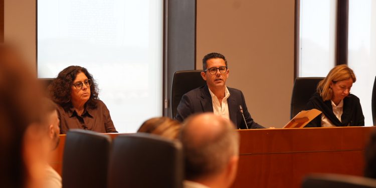 El pleno del estado del municipio de Ibiza se ha celebrado esta mañana. Imagen: Ayto. de Ibiza