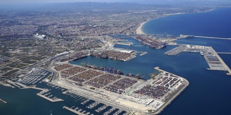 Imagen del puerto de Valencia, donde se realizan con frecuencia este tipo de controles. Imagen: PortValencia.