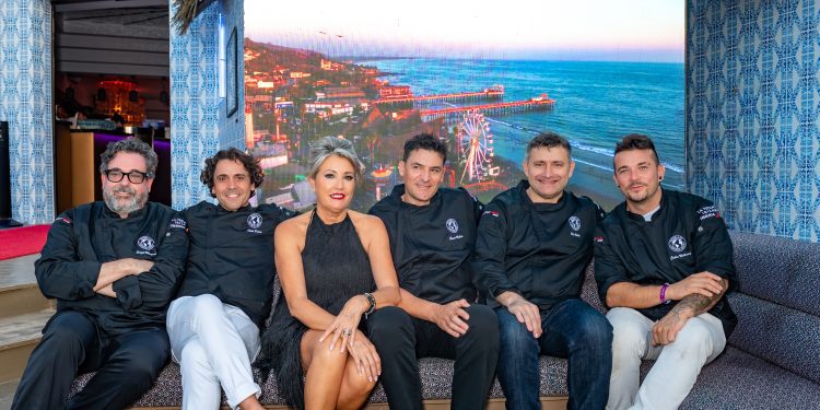 Nuria Moreno y los chefs implicados en esta causa.